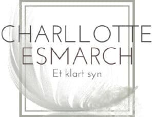 Charllotte Esmarch logo med fjer